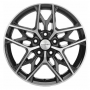 Легковой диск Khomen Wheels KHW1709 7x17 5x114,3 ET48 67,1 Black-FP